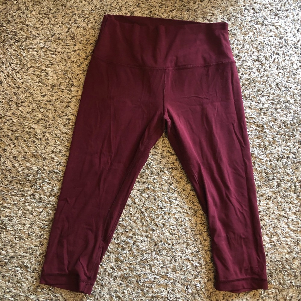 Lululemon cropped leggings